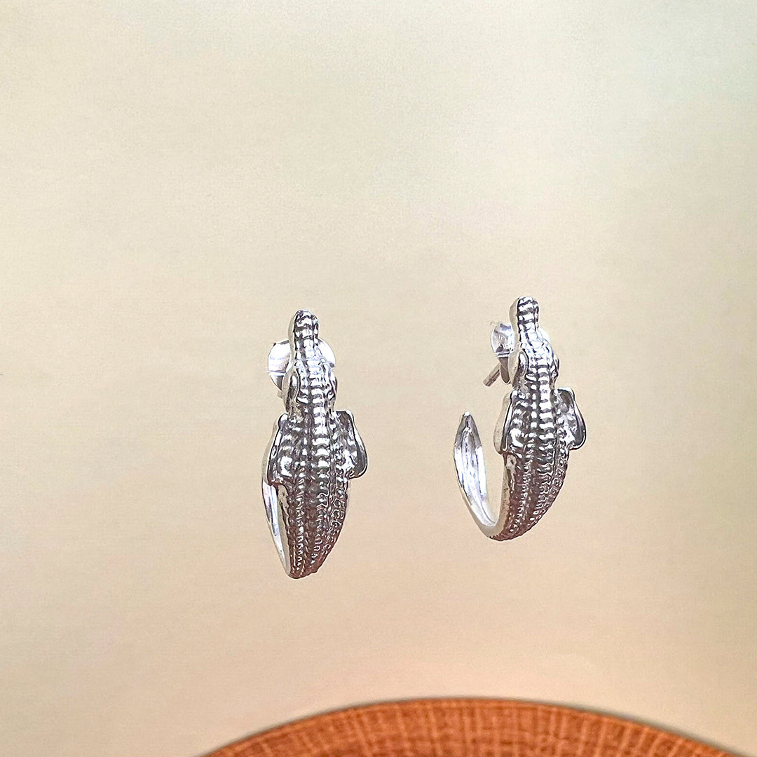 aretes cocodrilo