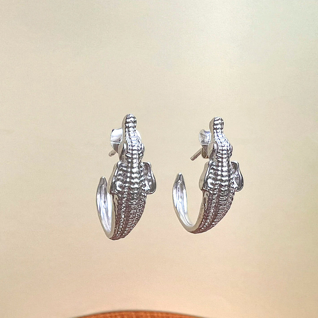 aretes cocodrilo
