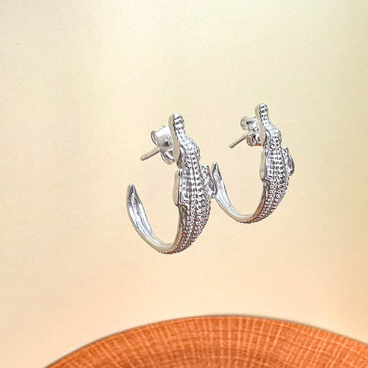 aretes cocodrilo